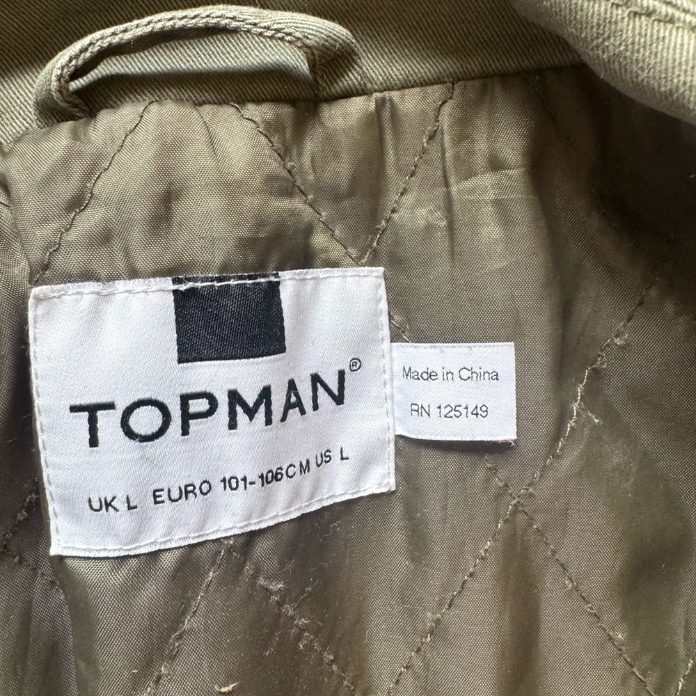 Topman Military Field Jacket - Picture 2 of 5